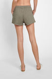 NNEKG Womens Denim Shorts (Black Beauty Size XS)