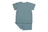 NNEKG Kids Short Sleeve Organic Sleep Set (Print 6G9 Size 7)