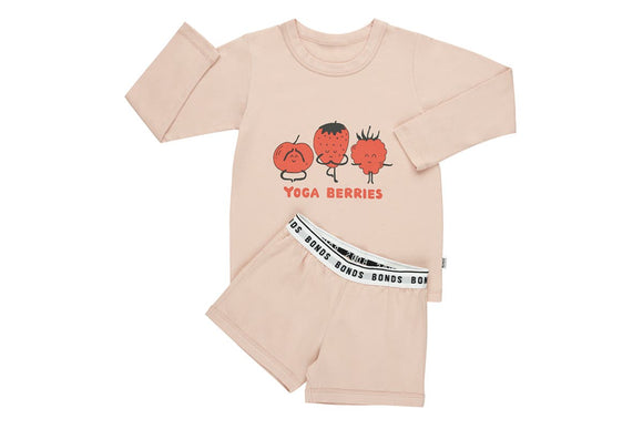 NNEKG Kids Long Sleeve Organic Sleep Set (Print 6G8 Size 4)
