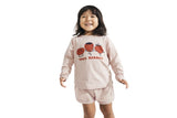 NNEKG Kids Long Sleeve Organic Sleep Set (Print 6G8 Size 5)