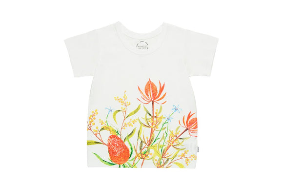 NNEKG Kids Aussie Cotton Tee (Print 6F8 Size 5)