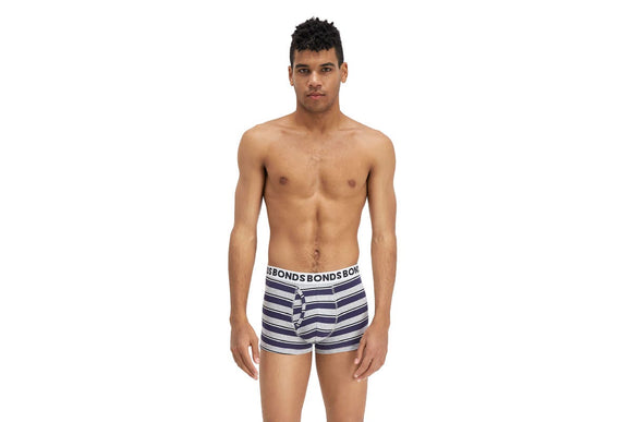 NNEKG Mens Everyday Trunks (Stripe 1Y6 Size L)