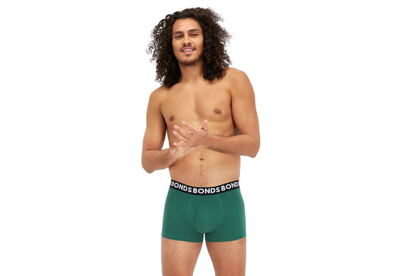 NNEKG Mens Everyday Trunks (Green Party Size XXL)