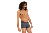 NNEKG Mens Everyday Trunks (Charcoal Orange Size XL)
