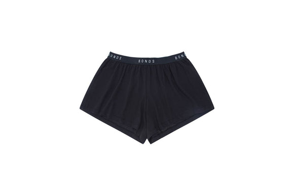NNEKG Womens Livin Hi Waist Shorts (Black Size S)