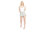 NNEKG Womens Livin Hi Waist Shorts (Lazy Marle Size M)