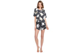NNEKG Womens Livin Tie Shorts (Print Size XL)