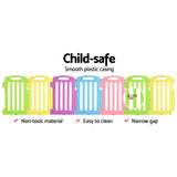 NNEDSZ 19-Panel Plastic Baby Playpen Kids Toddler Fence