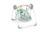 NNEKG Bright Starts Rainforest Vibes Portable Swing