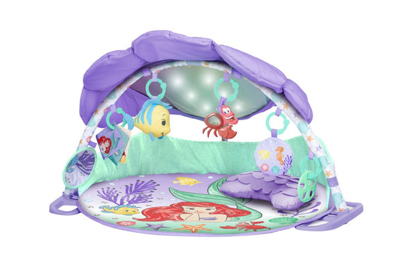 NNEKG Bright Starts The Little Mermaid Twinkle Trove Lights & Music Activity Gym