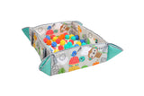 NNEKG Bright Starts 5 in 1 Your Way Ball Play Activity Gym & Ball Pit Totally Tropical