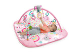 NNEKG Bright Starts 5 in 1 Your Way Ball Play Activity Gym & Ball Pit Rainbow Tropics