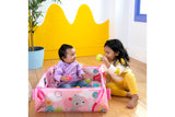 NNEKG Bright Starts 5 in 1 Your Way Ball Play Activity Gym & Ball Pit Rainbow Tropics