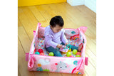 NNEKG Bright Starts 5 in 1 Your Way Ball Play Activity Gym & Ball Pit Rainbow Tropics