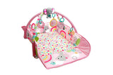 NNEKG Bright Starts 5 in 1 Your Way Ball Play Activity Gym & Ball Pit Rainbow Tropics