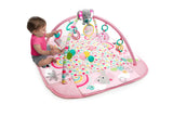 NNEKG Bright Starts 5 in 1 Your Way Ball Play Activity Gym & Ball Pit Rainbow Tropics