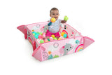 NNEKG Bright Starts 5 in 1 Your Way Ball Play Activity Gym & Ball Pit Rainbow Tropics