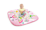 NNEKG Bright Starts 5 in 1 Your Way Ball Play Activity Gym & Ball Pit Rainbow Tropics