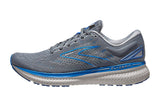 NNEKG Mens Glycerin 19 Running Shoes (Quarry Grey Dark Blue Size 8H US)