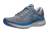 NNEKG Mens Glycerin 19 Running Shoes (Quarry Grey Dark Blue Size 8H US)