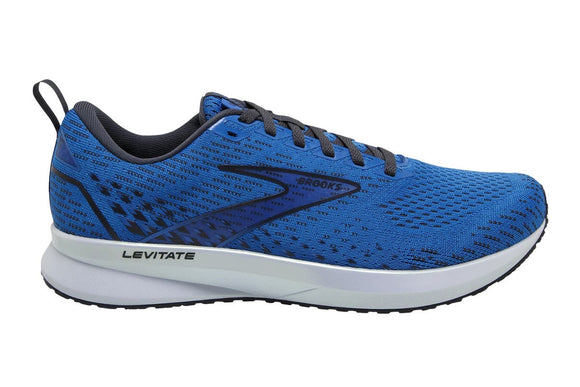 NNEKG Mens Levitate 5 Running Shoes (Blue India Ink White Size 10 US)
