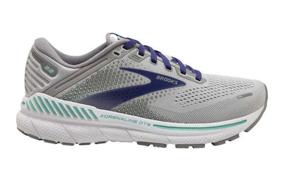 NNEKG Womens Adrenaline GTS 22 Running Shoes (Alloy Blue Green Size 6 US)