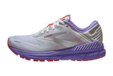 NNEKG Womens Adrenaline GTS 22 Running Shoes (White Coral Purple Size 6H US)