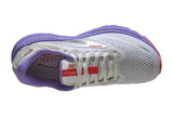 NNEKG Womens Adrenaline GTS 22 Running Shoes (White Coral Purple Size 6H US)