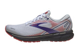 NNEKG Womens Ghost 14 Running Shoes (White Purple Coral Size 7H US)