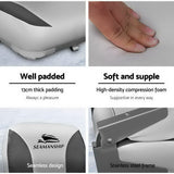 NNEDSZ Set of 2 Folding Swivel Boat Seats - Grey