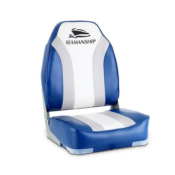 NNEDSZ  2X Folding Boat Seats Seat Marine Seating Set All Weather Swivels