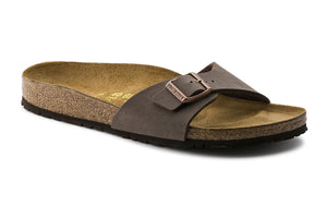 NNEKG Madrid Birkibuc Narrow Fit Sandal (Mocca Size 41 EU)