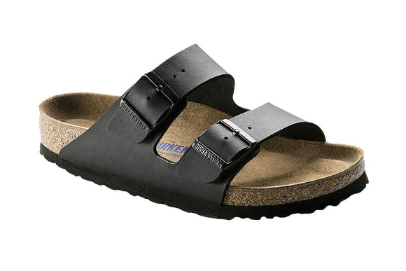 NNEKG Arizona Birko Flor Soft Footbed Sandal (Black Size 36 EU)