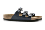 NNEKG Florida Birko Flor Soft Footbed Sandal (Blue Size 41 EU)
