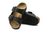 NNEKG Kids Arizona Birko Flor Narrow Fit Sandal (Black Size 30 EU)