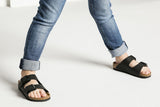 NNEKG Kids Arizona Birko Flor Narrow Fit Sandal (Black Size 30 EU)