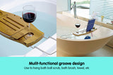NNEDPE Bamboo Bath Caddy