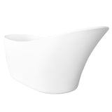 NNEMB 1600x670x780 Bathtub Gloss White Freestanding Acrylic