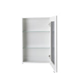 NNEDSZ Bathroom Vanity Mirror with Storage Cavinet - White