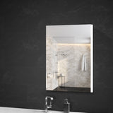 NNEDSZ Bathroom Vanity Mirror with Storage Cavinet - White
