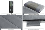 NNEKG Bella Vita Full Body Vibration Massage Mat with Shiatsu Neck Pillow