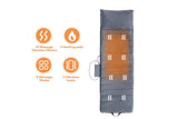 NNEKG Bella Vita Full Body 10 Motor Vibration Massage Mat