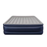 NNEDSZ King Air Bed Inflatable Mattress Sleeping Mat Battery Built-in Pump