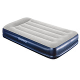 NNEDSZ Air Bed Beds Mattress Single Size Sleep Built-in Pump Camping Inflatable