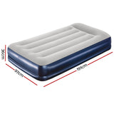 NNEDSZ Air Bed Beds Mattress Single Size Sleep Built-in Pump Camping Inflatable