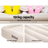 NNEDSZ Air Bed Beds Mattress Single Size Sleep Built-in Pump Camping Inflatable