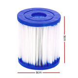 NNEDSZ 12X Filter Cartridge For Above Ground Swimming Pool 330GPH Filter Pump
