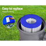 NNEDSZ 12X Filter Cartridge For Above Ground Swimming Pool 330GPH Filter Pump