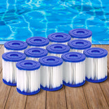 NNEDSZ 12X Filter Cartridge For Above Ground Swimming Pool 330GPH Filter Pump
