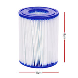 NNEDSZ 12X Filter Cartridge For Above Ground Swimming Pool 800GPH Filter Pump